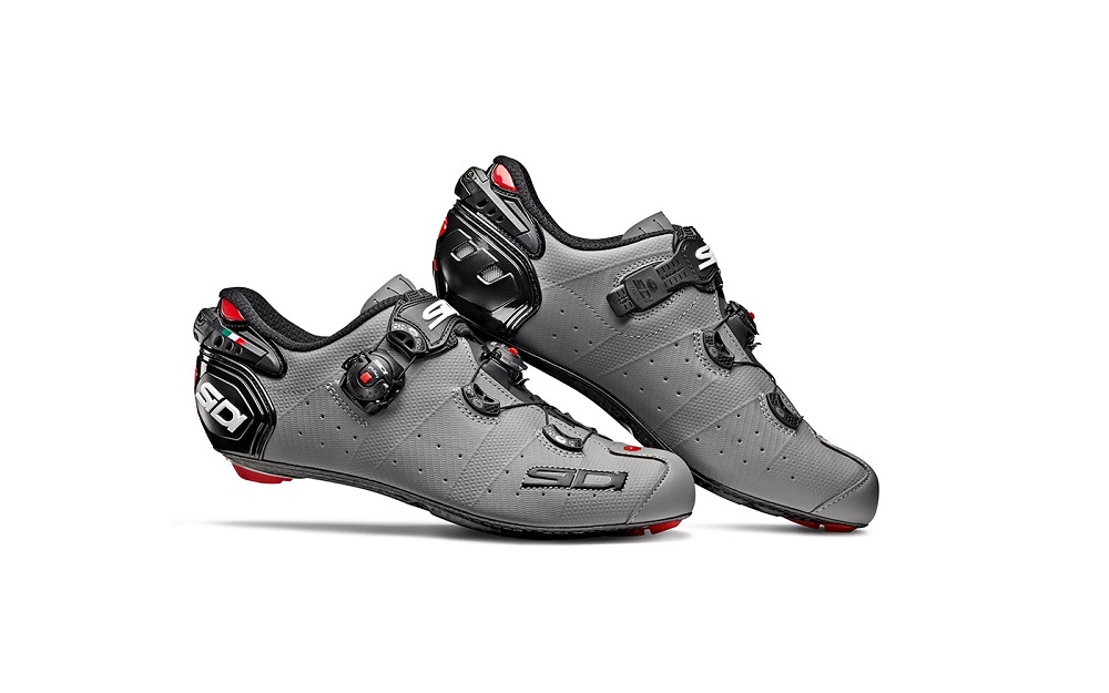 SIDI WIRE 2 Carbon MATT Road Cycling Shoes, Gray Black, size 44,5